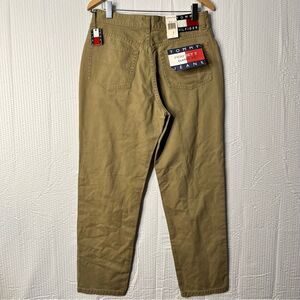 •NEW• Vintage 90’s Y2K Tommy Hilfiger Perfect T Classic Tan Jeans Size 14